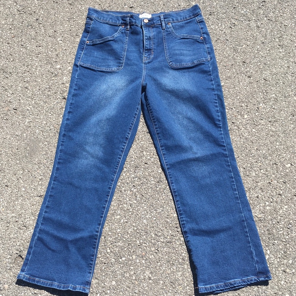 Nicole Miller Jeans Nomad Super High Rise Kick Boot Cut